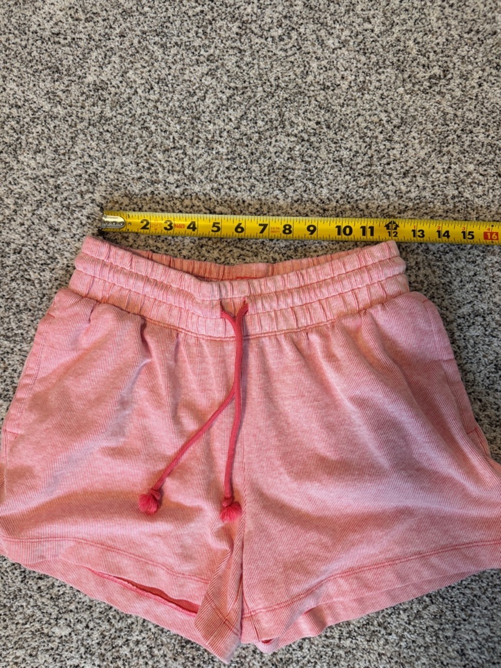 Champion Pink Heather Knit Women's Athletic Shorts - Picture 2 of 5